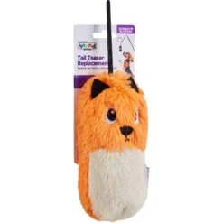 Outward Hound Fox Tail Teaser Wand Dog Toy Replacement Lure -Snuggle Paws 368180 PT6. AC SS1800 V1644529708