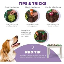 Outward Hound Activity Matz Garden Game Puzzle Plush Dog Toy 12 Outward Hound Activity Matz Garden Game Puzzle Plush Dog Toy -Snuggle Paws 368204 PT3. AC SS1800 V1694286100