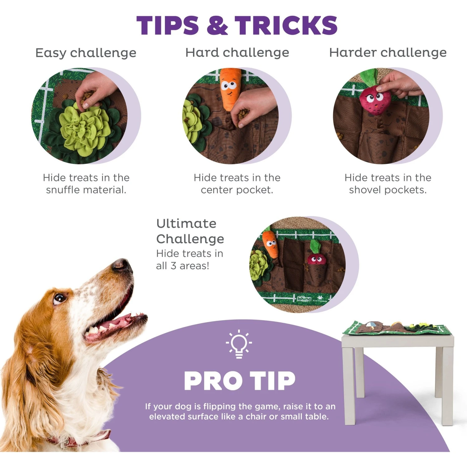 Outward Hound Activity Matz Garden Game Puzzle Plush Dog Toy 6 Outward Hound Activity Matz Garden Game Puzzle Plush Dog Toy - Image 4