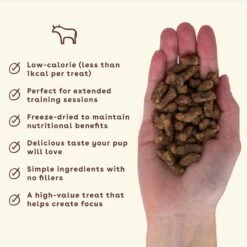 Pupford Beef Liver Training Freeze-Dried Dog Treats -Snuggle Paws 368260 PT2. AC SS1800 V1677594561