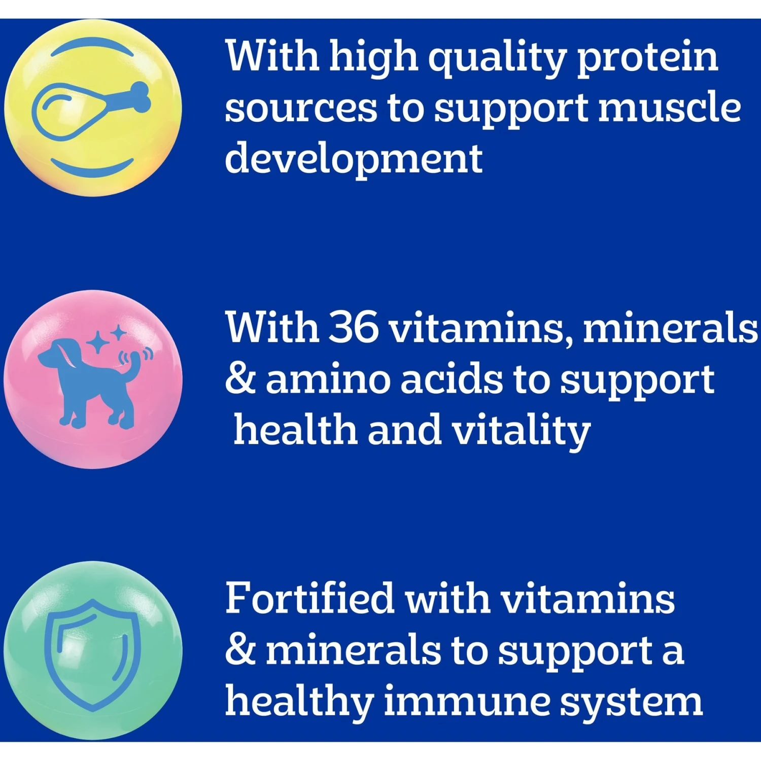 Pedigree Puppy Growth & Protection Chicken & Vegetable Flavor Dry Dog Food 10 Pedigree Puppy Growth & Protection Chicken & Vegetable Flavor Dry Dog Food - Image 8