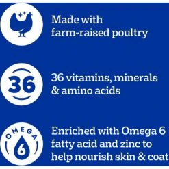 Pedigree High Protein Chicken & Turkey Flavor Adult Dry Dog Food 18 Pedigree High Protein Chicken & Turkey Flavor Adult Dry Dog Food -Snuggle Paws 368365 PT7. AC SS1800 V1668025331