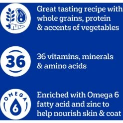 Pedigree Tender Bites Complete Nutrition Chicken & Steak Flavor Small Breed Adult Dry Dog Food -Snuggle Paws 368770 PT7. AC SS1800 V1644918438
