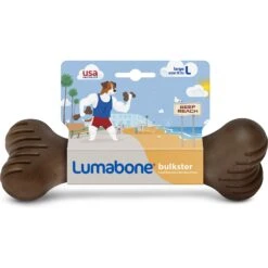 Lumabone Bulkster Beef Flavor Dog Toy -Snuggle Paws 370204 PT2. AC SS1800 V1646759223