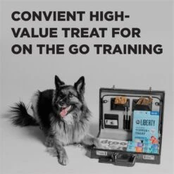 BIXBI Liberty Freeze Chicken & Salmon Recipe Dried Topper & Dog Treat, 4.5-oz Bag -Snuggle Paws 370317 PT5. AC SS1800 V1698949051