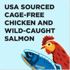 BIXBI Liberty Freeze Chicken & Salmon Recipe Dried Topper & Dog Treat, 4.5-oz Bag -Snuggle Paws 370317 PT6. AC SS1800 V1698947409