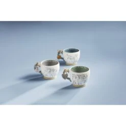 Mud Pie Talk To The Tail Dog Mug & Dog Tag Set, Blue -Snuggle Paws 371126 PT2. AC SS1800 V1646262527