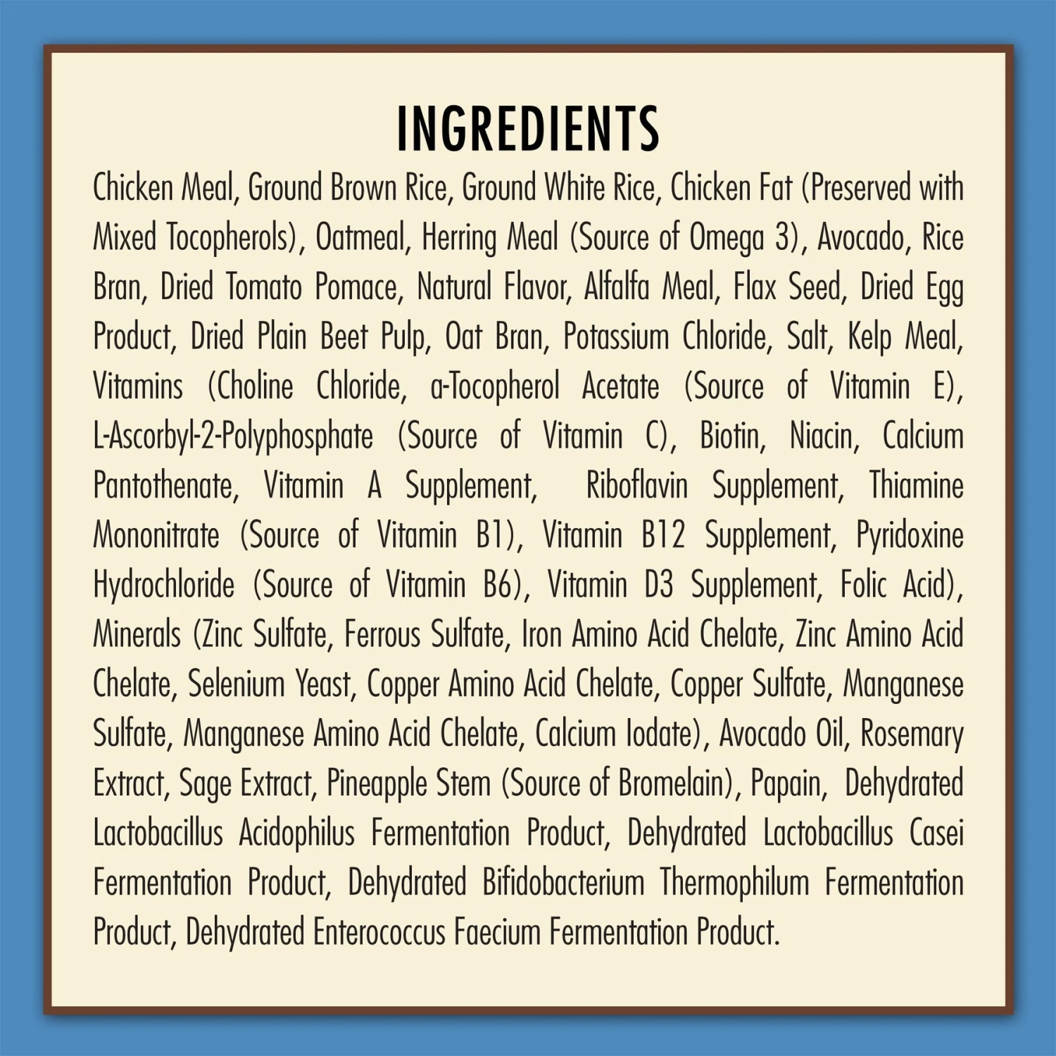 AvoDerm Natural Puppy Chicken Meal & Brown Rice Dry Dog Food 6 AvoDerm Natural Puppy Chicken Meal & Brown Rice Dry Dog Food - Image 4