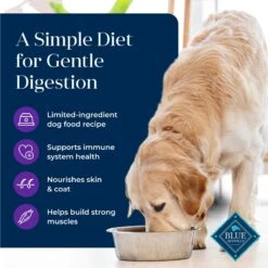 Blue Buffalo Basics Skin & Stomach Care Turkey & Potato Recipe Adult Dry Dog Food -Snuggle Paws 46877 PT2. AC SS1800 V1646253690