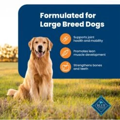 Blue Buffalo Life Protection Formula Large Breed Adult Chicken & Brown Rice Recipe Dry Dog Food -Snuggle Paws 46882 PT3. AC SS1800 V1701932657