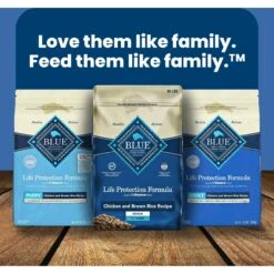 Blue Buffalo Life Protection Formula Large Breed Healthy Weight Adult Chicken & Brown Rice Recipe Dry Dog Food -Snuggle Paws 46892 PT8. AC SS1800 V1701982276