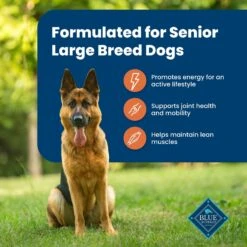 Blue Buffalo Life Protection Formula Large Breed Senior Chicken & Brown Rice Recipe Dry Dog Food 14 Blue Buffalo Life Protection Formula Large Breed Senior Chicken & Brown Rice Recipe Dry Dog Food -Snuggle Paws 46914 PT3. AC SS1800 V1701982276
