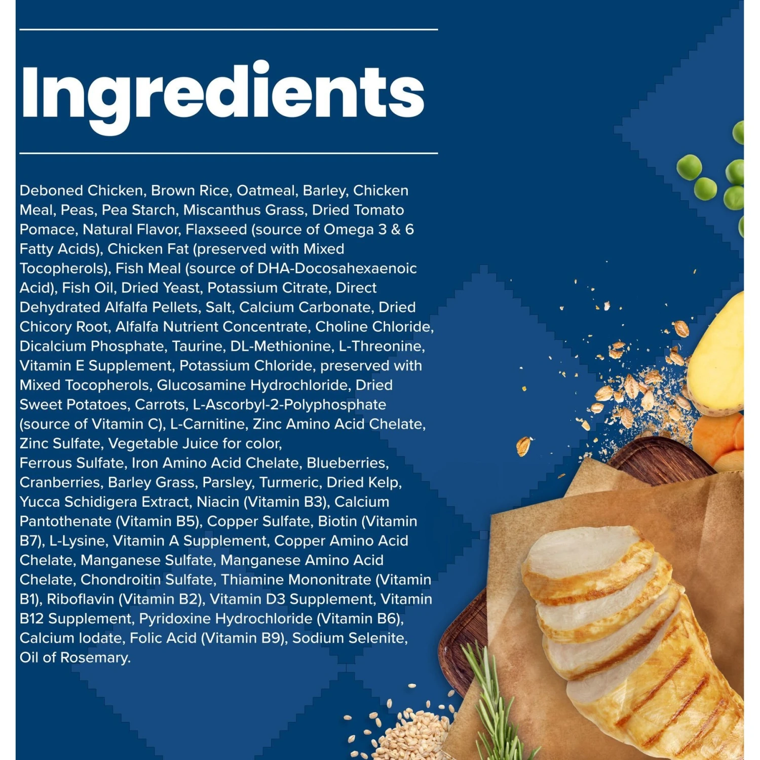 Blue Buffalo Life Protection Formula Large Breed Senior Chicken & Brown Rice Recipe Dry Dog Food 7 Blue Buffalo Life Protection Formula Large Breed Senior Chicken & Brown Rice Recipe Dry Dog Food - Image 5