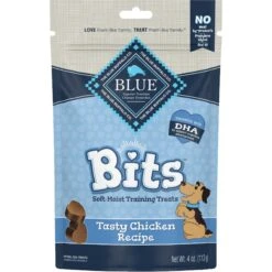 Blue Buffalo Blue Bits Tasty Chicken Recipe Soft-Moist Training Dog Treats