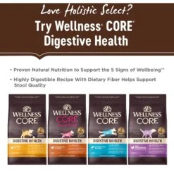 Holistic Select Adult Health Chicken Meal & Brown Rice Recipe Dry Dog Food -Snuggle Paws 47645 PT7. AC SS1800 V1510679585