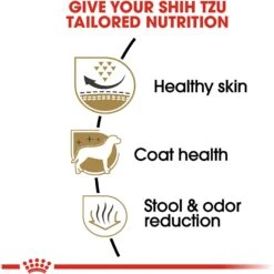 Royal Canin Breed Health Nutrition Shih Tzu Adult Dry Dog Food -Snuggle Paws 48689 PT4. AC SS1800 V1697213805