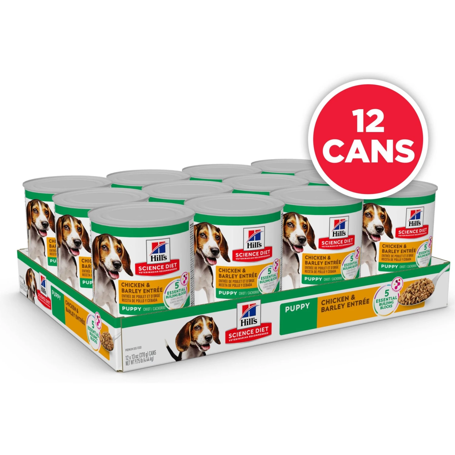 Hill's Science Diet Puppy Chicken & Barley Entree Canned Dog Food 4 Hill's Science Diet Puppy Chicken & Barley Entree Canned Dog Food - Image 2