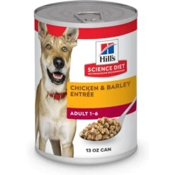 Hill's Science Diet Adult Chicken & Barley Entree Canned Dog Food