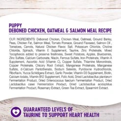Wellness Complete Health Puppy Deboned Chicken, Oatmeal & Salmon Meal Recipe Dry Dog Food 12 Wellness Complete Health Puppy Deboned Chicken, Oatmeal & Salmon Meal Recipe Dry Dog Food -Snuggle Paws 49183 PT3. AC SS1800 V1594836366