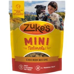 Zuke's Mini Naturals Chicken Recipe Training Dog Treats