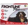 Frontline Plus Flea & Tick Spot Treatment For Extra Large Dogs, 89-132 Lbs 1 Frontline Plus Flea & Tick Spot Treatment For Extra Large Dogs, 89-132 Lbs -Snuggle Paws 49536 MAIN. AC SS1800 V1700247565