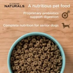 Diamond Naturals Senior Formula Dry Dog Food -Snuggle Paws 49741 PT2. AC SS1800 V1635736043