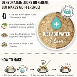 The Honest Kitchen Fish Recipe Grain-Free Dehydrated Dog Food -Snuggle Paws 50126 PT5. AC SS1800 V1659908184