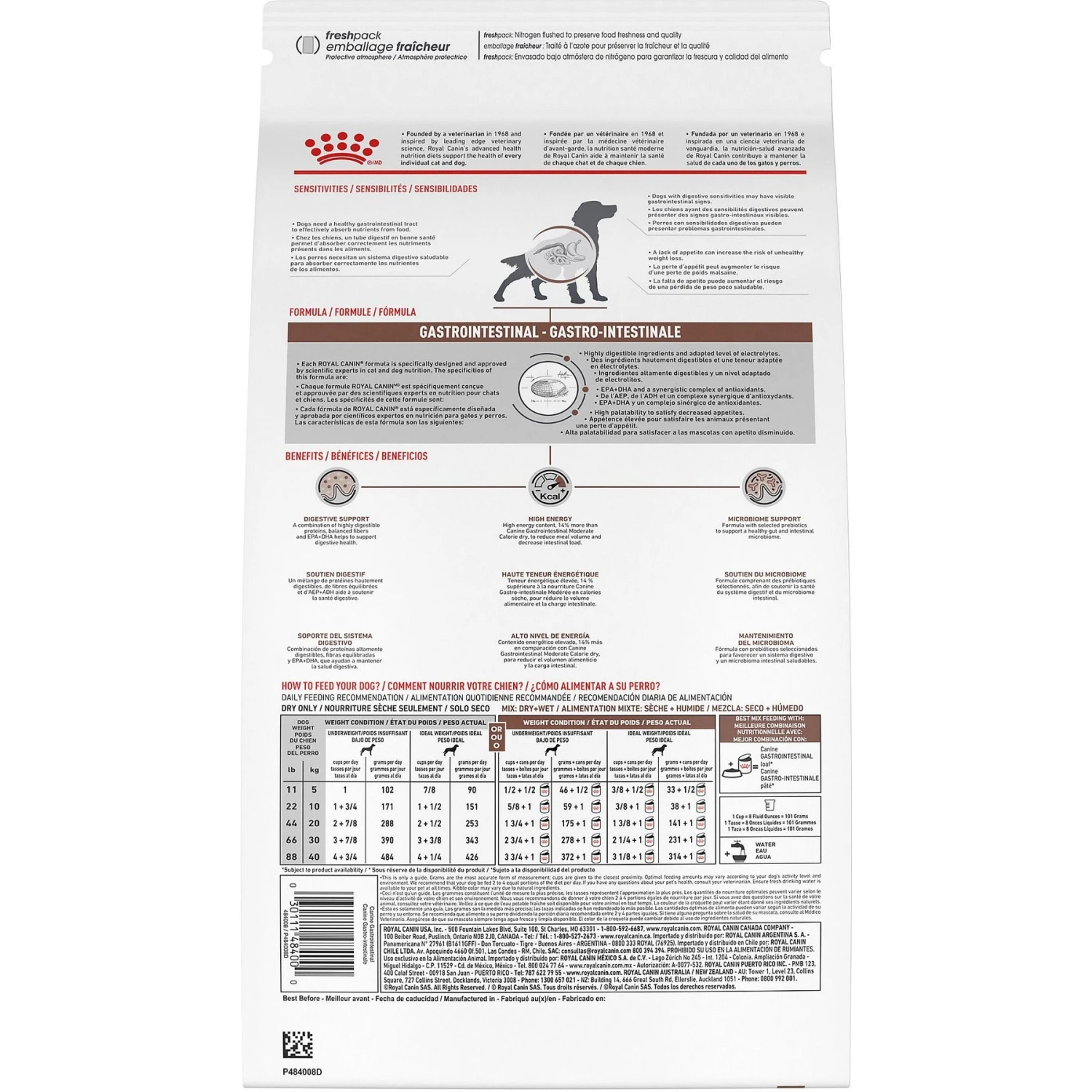 Royal Canin Veterinary Diet Adult Gastrointestinal Dry Dog Food 4 Royal Canin Veterinary Diet Adult Gastrointestinal Dry Dog Food - Image 2
