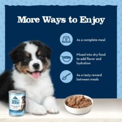 Blue Buffalo Baby Blue Healthy Growth Formula Natural Chicken & Vegetable Recipe Puppy Wet Food, 12.5-oz Cans, Case Of 12 16 Blue Buffalo Baby Blue Healthy Growth Formula Natural Chicken & Vegetable Recipe Puppy Wet Food, 12.5-oz Cans, Case Of 12 -Snuggle Paws 502134 PT6. AC SS1800 V1647639699