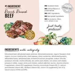The Honest Kitchen Beef Recipe Grain-Free Dehydrated Dog Food -Snuggle Paws 50321 PT2. AC SS1800 V1659908000