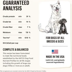 The Honest Kitchen Beef Recipe Grain-Free Dehydrated Dog Food -Snuggle Paws 50321 PT4. AC SS1800 V1659908180