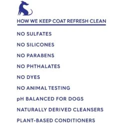 Rowan Coat Refresh Dog Deodorizing Spray, Coconut Scent, 4-oz Bottle -Snuggle Paws 503238 PT5. AC SS1800 V1647986231