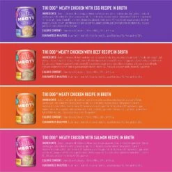 Tiki Dog Meaty Variety Pack Grain-Free Shredded Boxed Wet Dog Food, 12-oz, Case Of 8 12 Tiki Dog Meaty Variety Pack Grain-Free Shredded Boxed Wet Dog Food, 12-oz, Case Of 8 -Snuggle Paws 505026 PT2. AC SS1800 V1648594015