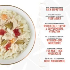 Tiki Dog Taste Of Asia! Grain-Free Chicken & Snow Peas Stir Fry Chunks In Gravy Canned Dog Food, 12-oz, Case Of 8 -Snuggle Paws 505218 PT4. AC SS1800 V1648583191