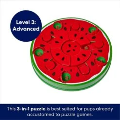 Frisco Watermelon Interactive Puzzle Dog Toy, Advanced 13 Frisco Watermelon Interactive Puzzle Dog Toy, Advanced -Snuggle Paws 506322 PT4. AC SS1800 V1675713978