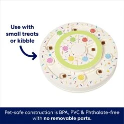 Frisco Tiered Cake Interactive Puzzle Dog Toy, Easy -Snuggle Paws 506346 PT3. AC SS1800 V1675714034