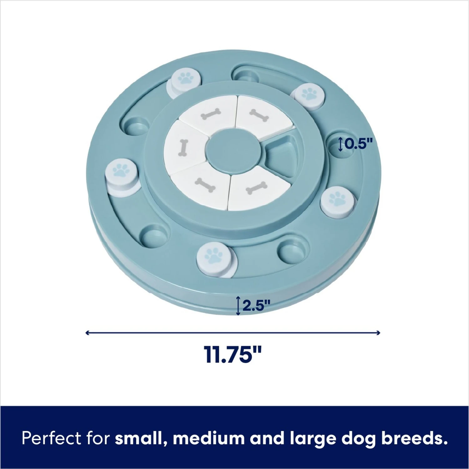 Frisco Two Tier Interactive Puzzle Dog Toy, Easy 4 Frisco Two Tier Interactive Puzzle Dog Toy, Easy - Image 2