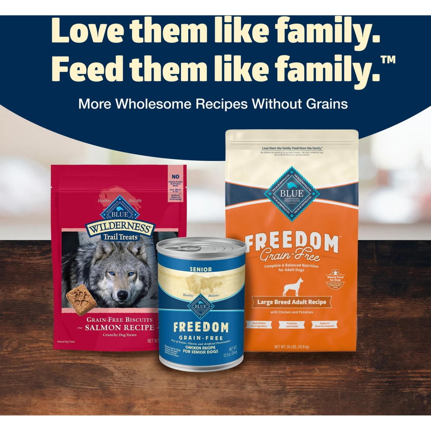 Blue Buffalo Freedom Large Breed Adult Chicken Recipe Grain-Free Dry Dog Food 10 Blue Buffalo Freedom Large Breed Adult Chicken Recipe Grain-Free Dry Dog Food - Image 8