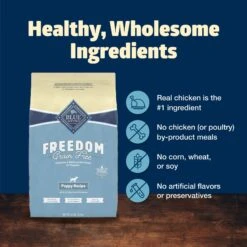 Blue Buffalo Freedom Puppy Chicken Recipe Grain-Free Dry Dog Food -Snuggle Paws 50829 PT5. AC SS1800 V1649132500