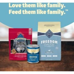 Blue Buffalo Freedom Puppy Chicken Recipe Grain-Free Dry Dog Food -Snuggle Paws 50829 PT8. AC SS1800 V1649110882