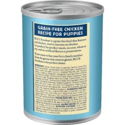 Blue Buffalo Freedom Puppy Chicken Recipe Grain-Free Canned Dog Food -Snuggle Paws 50831 PT2. AC SS1800 V1585082493
