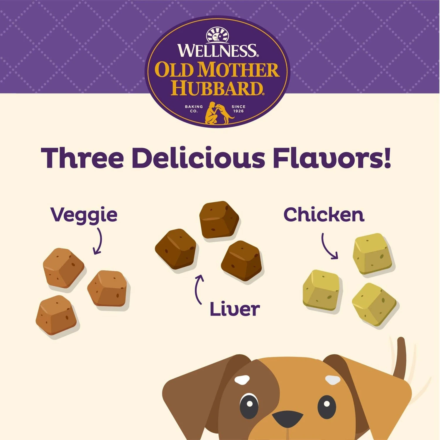 Old Mother Hubbard By Wellness Training Bitz Assorted Mix Natural Oven-Baked Biscuits Dog Treats 4 Old Mother Hubbard By Wellness Training Bitz Assorted Mix Natural Oven-Baked Biscuits Dog Treats - Image 2