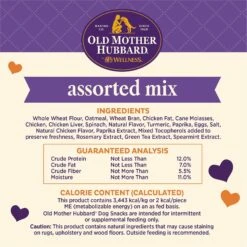 Old Mother Hubbard By Wellness Training Bitz Assorted Mix Natural Oven-Baked Biscuits Dog Treats 14 Old Mother Hubbard By Wellness Training Bitz Assorted Mix Natural Oven-Baked Biscuits Dog Treats -Snuggle Paws 51166 PT6. AC SS1800 V1657657789