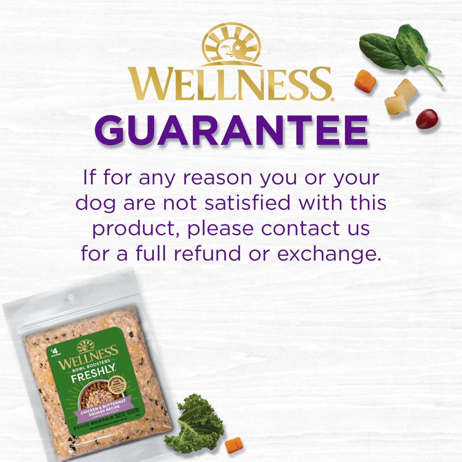 Wellness Bowl Boosters Freshly Frozen Fresh Chicken & Butternut Squash Dog Food 11 Wellness Bowl Boosters Freshly Frozen Fresh Chicken & Butternut Squash Dog Food - Image 9