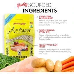 Grandma Lucy's Artisan Chicken Grain-Free Freeze-Dried Dog Food 14 Grandma Lucy's Artisan Chicken Grain-Free Freeze-Dried Dog Food -Snuggle Paws 51342 PT3. AC SS1800 V1676647253