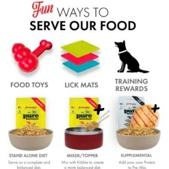 Grandma Lucy's Pureformance Chicken Grain-Free Freeze-Dried Dog Food -Snuggle Paws 51353 PT5. AC SS1800 V1676647187