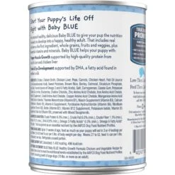 Blue Buffalo Baby Blue Large Breed Healthy Growth Formula Natural Chicken & Brown Rice Recipe Puppy Dry Food, 24-lb Bag & Blue Buffalo Baby Blue Healthy Growth Formula Natural Chicken & Vegetable Recipe Puppy Wet Food, 12.5-oz Cans, Case Of 12 -Snuggle Paws 515022 PT6. AC SS1800 V1657658301