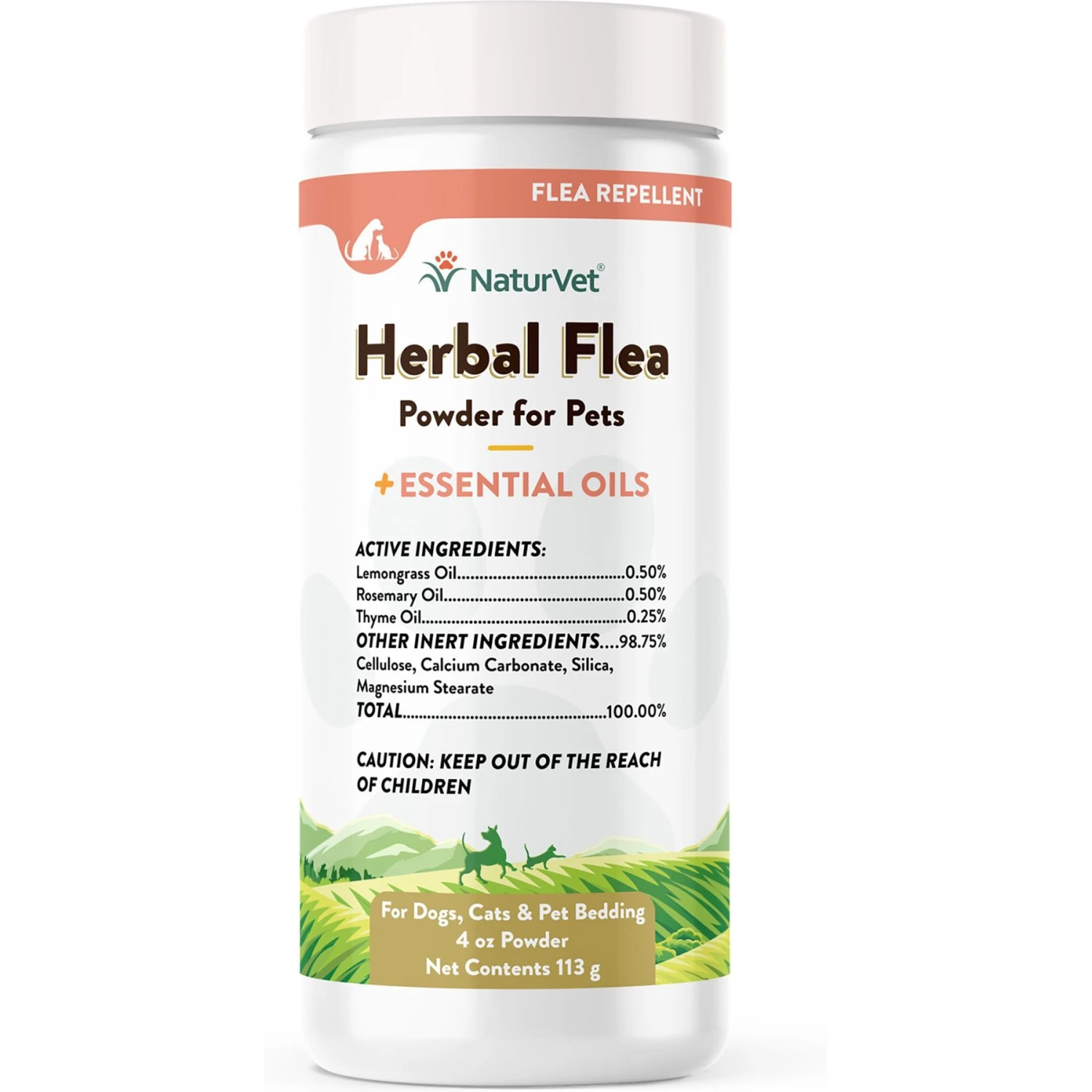 NaturVet Herbal Flea Cat & Dog Powder 3 NaturVet Herbal Flea Cat & Dog Powder