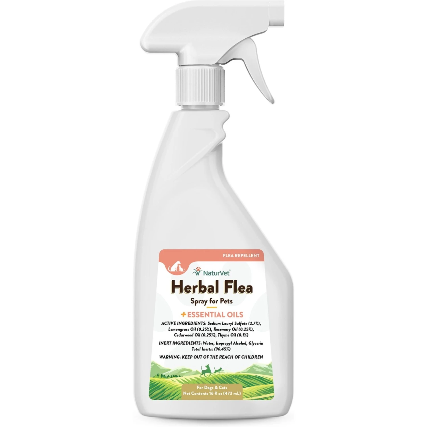 NaturVet Herbal Flea Dog & Cat Spray 3 NaturVet Herbal Flea Dog & Cat Spray