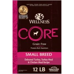 Wellness CORE Grain-Free Small Breed Turkey & Chicken Recipe Dry Dog Food